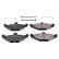 Brake Pad Set, disc brake ADT342215 Blue Print