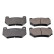 Brake Pad Set, disc brake ADT342216 Blue Print