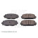 Brake Pad Set, disc brake ADT342219 Blue Print, Thumbnail 2