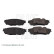 Brake Pad Set, disc brake ADT342220 Blue Print, Thumbnail 2