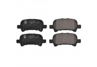 Brake Pad Set, disc brake ADT342222 Blue Print