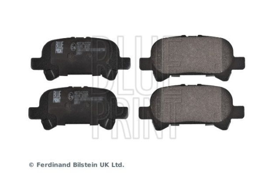 Brake Pad Set, disc brake ADT342222 Blue Print, Image 3
