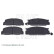 Brake Pad Set, disc brake ADT34223 Blue Print, Thumbnail 2