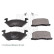 Brake Pad Set, disc brake ADT34231 Blue Print, Thumbnail 2