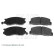 Brake Pad Set, disc brake ADT34246 Blue Print, Thumbnail 2