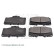 Brake Pad Set, disc brake ADT34248 Blue Print, Thumbnail 2