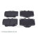 Brake Pad Set, disc brake ADT34252 Blue Print, Thumbnail 2