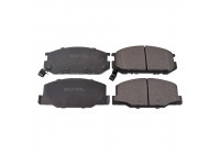 Brake Pad Set, disc brake ADT34258 Blue Print
