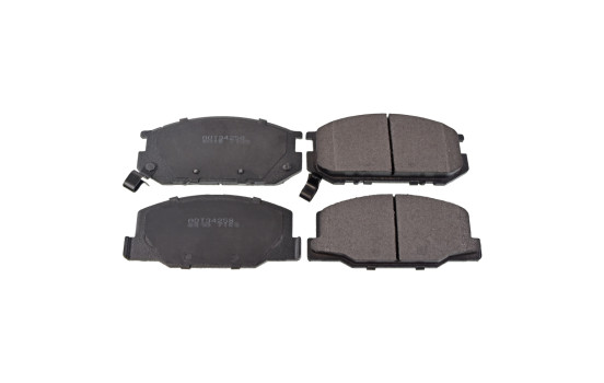 Brake Pad Set, disc brake ADT34258 Blue Print