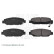 Brake Pad Set, disc brake ADT34263 Blue Print, Thumbnail 3