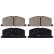 Brake Pad Set, disc brake ADT34279 Blue Print