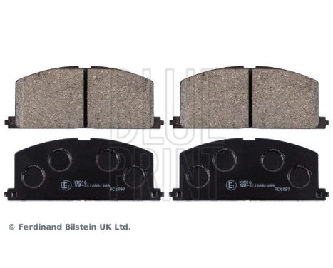 Brake Pad Set, disc brake ADT34279 Blue Print, Image 2