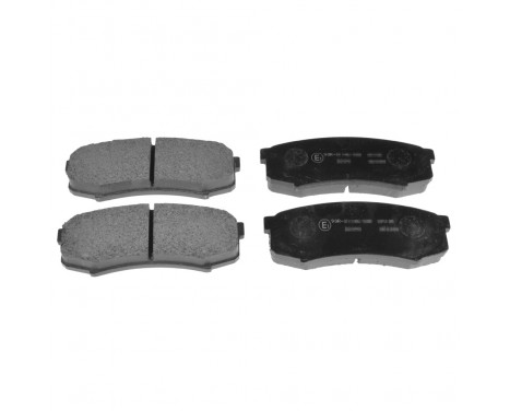 Brake Pad Set, disc brake ADT34280 Blue Print