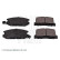 Brake Pad Set, disc brake ADT34282 Blue Print, Thumbnail 2