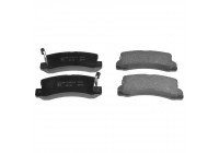 Brake Pad Set, disc brake ADT34284 Blue Print