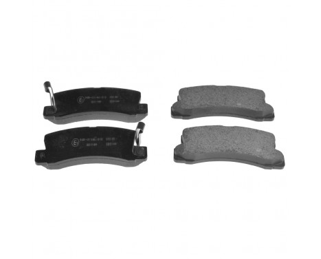 Brake Pad Set, disc brake ADT34284 Blue Print