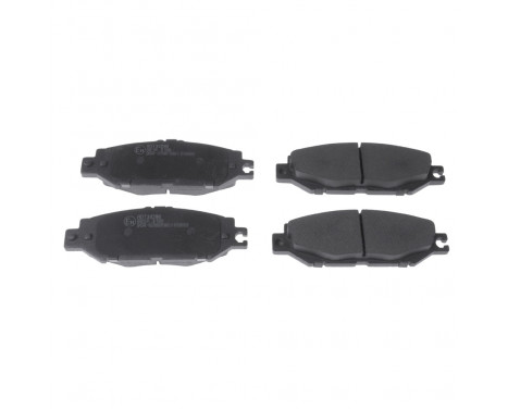 Brake Pad Set, disc brake ADT34286 Blue Print