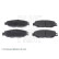 Brake Pad Set, disc brake ADT34286 Blue Print, Thumbnail 2