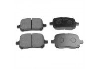 Brake Pad Set, disc brake ADT34290 Blue Print