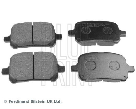 Brake Pad Set, disc brake ADT34290 Blue Print, Image 2