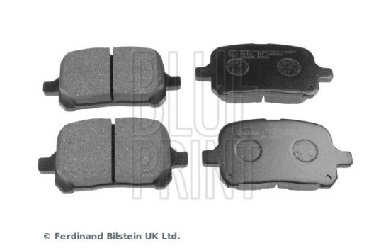 Brake Pad Set, disc brake ADT34290 Blue Print, Image 2