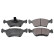 Brake Pad Set, disc brake ADT34292 Blue Print