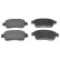 Brake Pad Set, disc brake ADT34294 Blue Print