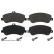Brake Pad Set, disc brake ADU174207 Blue Print, Thumbnail 2