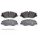 Brake Pad Set, disc brake ADU174208 Blue Print, Thumbnail 2