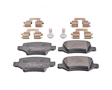 Brake Pad Set, disc brake ADU174209 Blue Print