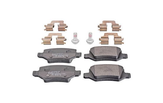 Brake Pad Set, disc brake ADU174209 Blue Print