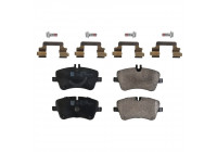Brake Pad Set, disc brake ADU174210 Blue Print