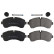 Brake Pad Set, disc brake ADU174211 Blue Print