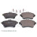 Brake Pad Set, disc brake ADU174217 Blue Print, Thumbnail 3