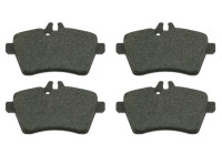 Brake Pad Set, disc brake ADU174218 Blue Print