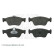 Brake Pad Set, disc brake ADU174220 Blue Print, Thumbnail 3