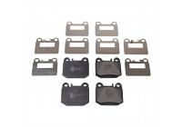 Brake Pad Set, disc brake ADU174221 Blue Print