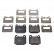 Brake Pad Set, disc brake ADU174221 Blue Print