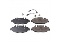Brake Pad Set, disc brake ADU174224 Blue Print