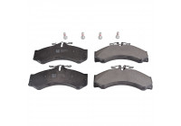 Brake Pad Set, disc brake ADU174226 Blue Print
