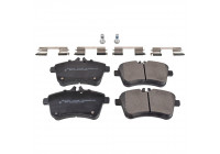 Brake Pad Set, disc brake ADU174227 Blue Print