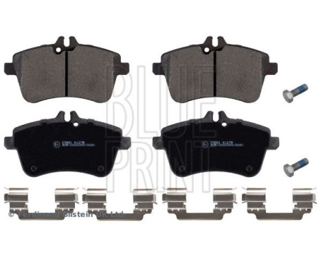 Brake Pad Set, disc brake ADU174227 Blue Print, Image 3