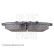 Brake Pad Set, disc brake ADU174227 Blue Print, Thumbnail 4