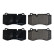 Brake Pad Set, disc brake ADU174233 Blue Print