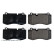 Brake Pad Set, disc brake ADU174233 Blue Print, Thumbnail 2