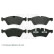 Brake Pad Set, disc brake ADU174237 Blue Print, Thumbnail 2 Brake Pad Set, disc brake ADU174237 Blue Print, Thumbnail 2