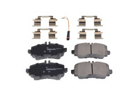 Brake Pad Set, disc brake ADU174239 Blue Print