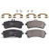 Brake Pad Set, disc brake ADU174243 Blue Print, Thumbnail 2