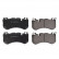 Brake Pad Set, disc brake ADU174246 Blue Print