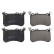 Brake Pad Set, disc brake ADU174247 Blue Print